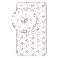 Disney Marie Gentle  fitted sheet 90x200 cm