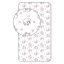 Disney Marie Gentle  fitted sheet 90x200 cm