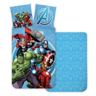   Avengers Blue children's bedding set 100×135 cm, 40×60 cm
