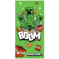 Minecraft Boom bath towel, beach towel 70x140cm