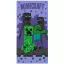 Minecraft Sketch Mobs bath towel, beach towel 70x140cm