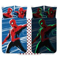   Spiderman glow-in-the-dark children's nursery bedding set 100x135cm, 40x60cm