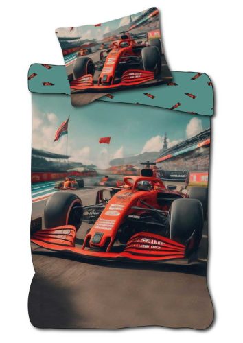 Vehicle Race Formula 1 bedding set 140×200cm, 70×90 cm