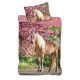 Horses Cherry Blossom children's bedding set 100×135cm, 40×60cm