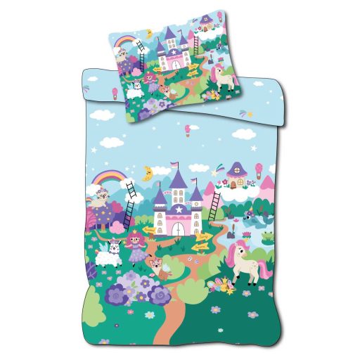 Unicorn Fairyland kids bedding set 100×135cm, 40×60cm
