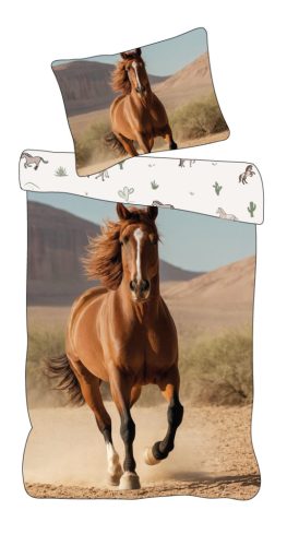 Horses Mustang bedding cover 140×200cm, 70×90 cm