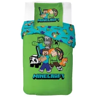 Minecraft Classic Crew bedding set 140x200cm, 70x90 cm