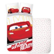   Disney Cars Ready children's bedding set 100×135 cm, 40×60 cm
