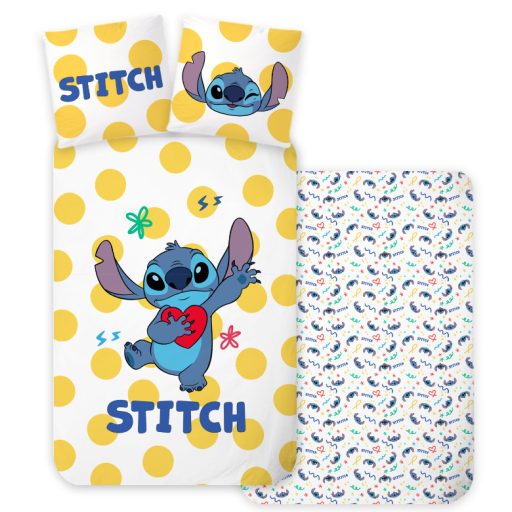 Disney Lilo and Stitch Dots children's bedding set 100×135 cm, 40×60 cm