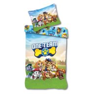 Paw Patrol One Team bedding set 140x200cm, 70x90 cm