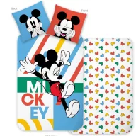 Disney Mickey  Jump bedding cover 140x200cm, 70x90 cm