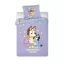 Bluey Goodnight children's duvet cover set 100x135cm, 40x60 cm