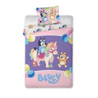   Bluey Magical Party children's bedding set 100x135cm, 40x60 cm