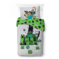   Minecraft Build and Explore bedding cover 140x200cm, 70x90 cm