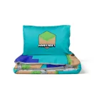 Minecraft The Fight Is On bedding set 140x200cm, 70x90 cm