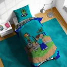 Minecraft The Fight Is On bedding set 140x200cm, 70x90 cm