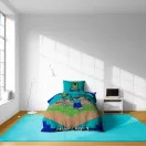 Minecraft The Fight Is On bedding set 140x200cm, 70x90 cm