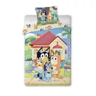 Bluey Family Home bed linen 140x200cm, 70x90 cm