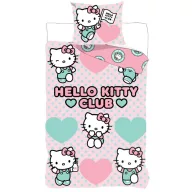 Hello Kitty Club bedding set 140×200cm, 70×90 cm