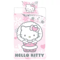 Hello Kitty Cozy Winter bedding cover 140×200cm, 70×90 cm
