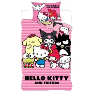 Hello Kitty Friends bedding cover 140×200cm, 70×90 cm