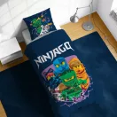 Lego Ninjago Training bedding set 140×200cm, 70×90 cm