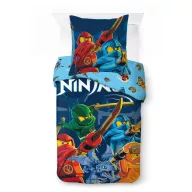   Lego Ninjago Elemental Wonders children's kindergarten bedding set 100×135 cm, 40×60 cm