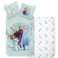   Disney Frozen Forest Adventure children's nursery bedding set 100×135 cm, 40×60 cm