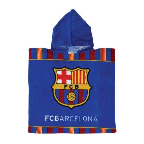 FC Barcelona beach towel poncho 50x100 cm
