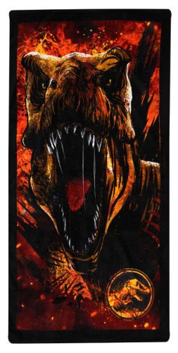 Jurassic World Claws of Chaos bath towel, beach towel 70x140cm