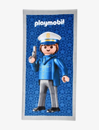 Playmobil Police bath towel, beach towel 70x140cm