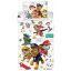Paw Patrol Grid kids' bed linen set 100×140cm, 40×45 cm