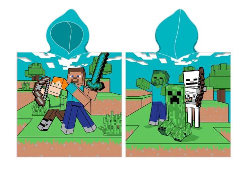 Minecraft Field Beach towel, poncho 50x115 cm