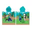 Minecraft Diamond Defender Beach Towel Poncho 50x115 cm