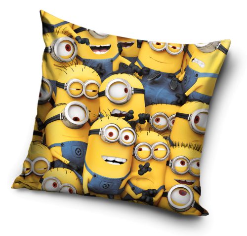 Minions Crowd pillowcase 40x40 cm Velour