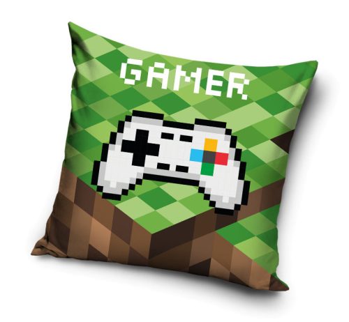 Gamer Blocks pillowcase 40x40 cm Velour