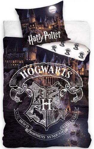 Harry Potter Bed Linen Castle Night 140×200cm, 70×90 cm