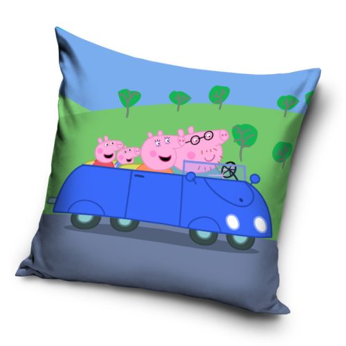 Peppa Pig <mg-auto=3002075>Blue Car pillowcase 40x40 cm