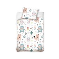   Animals Forest Friends children's nursery duvet cover 100×135cm, 40×60 cm