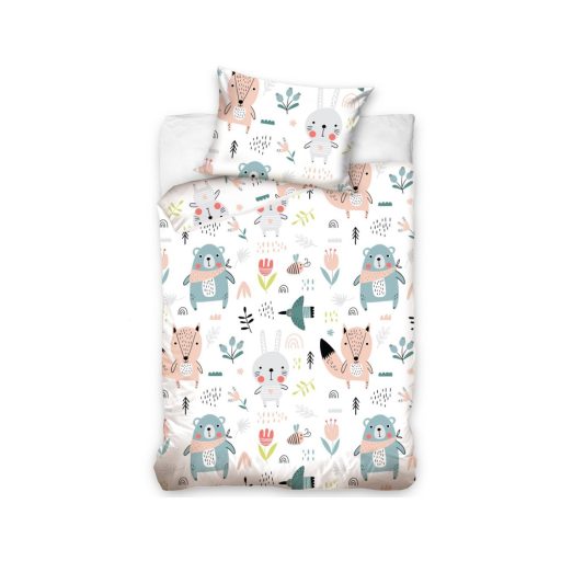 Animals Forest Friends children's nursery duvet cover 100×135cm, 40×60 cm