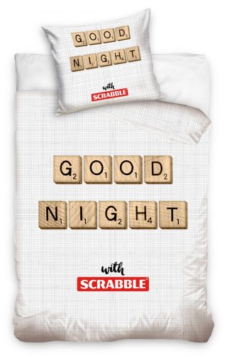 Scrabble Bed Linen 140×200cm, 70×90 cm