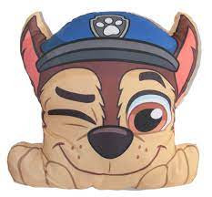 Paw Patrol Chase decorative pillow 40 cm Velvet