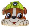 Paw Patrol Rubble decorative pillow 40x37 cm Velour