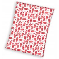 Coca-Cola Retro coral fleece blanket 150x200cm