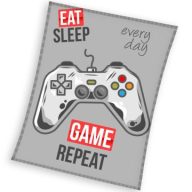 Gamer Repeat polar blanket 150x200cm