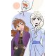 Disney Frozen Family  hand towel, face towel, 30x50cm towel