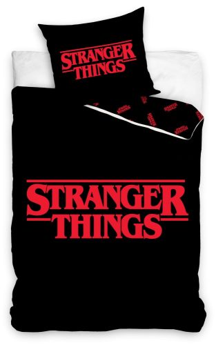 Stranger Things Titel Bed linen 140×200 cm, 70×90 cm