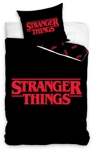 Stranger Things Titel bedding cover 140×200cm, 70×90 cm