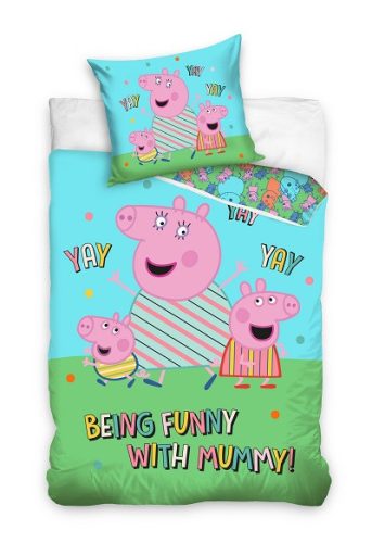 Peppa Pig Funny Bed linen 140×200 cm, 70x90 cm