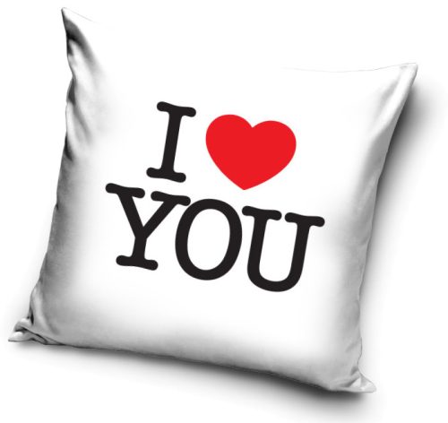 I Love You pillowcase 40*40 cm